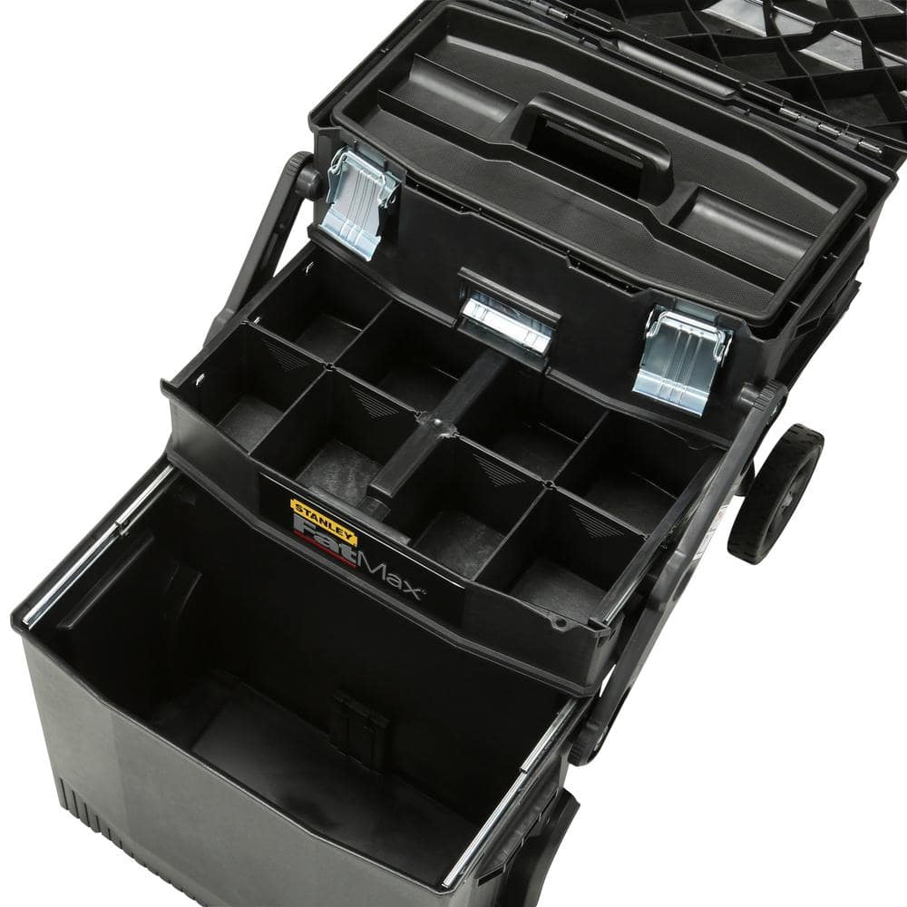 22 in. 4-in-1 Cantilever Mobile Tool Box and 25 ft. FATMAX Tape Measure - Hercitys