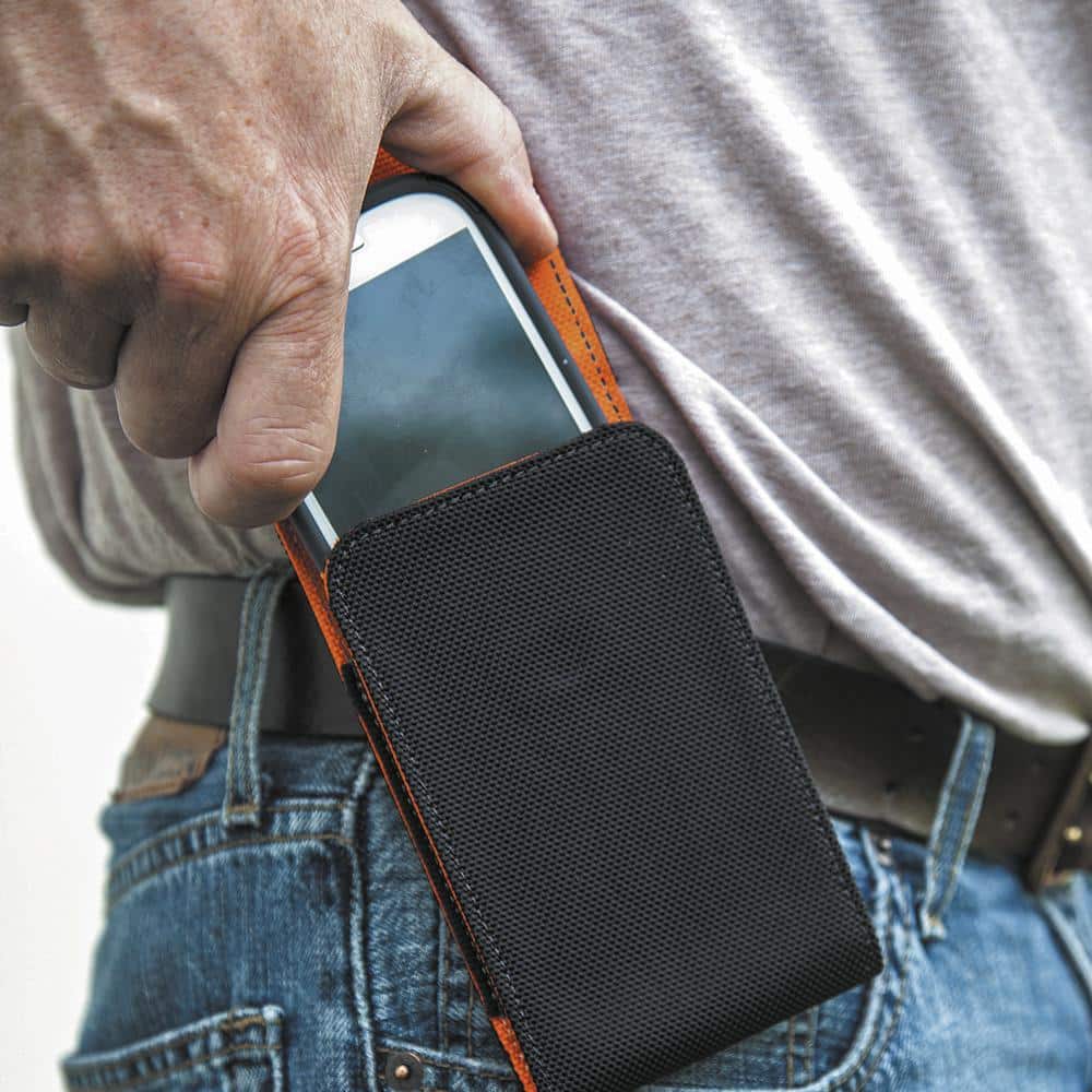 1-Pocket Extra Large Phone Holster in Black - Hercitys