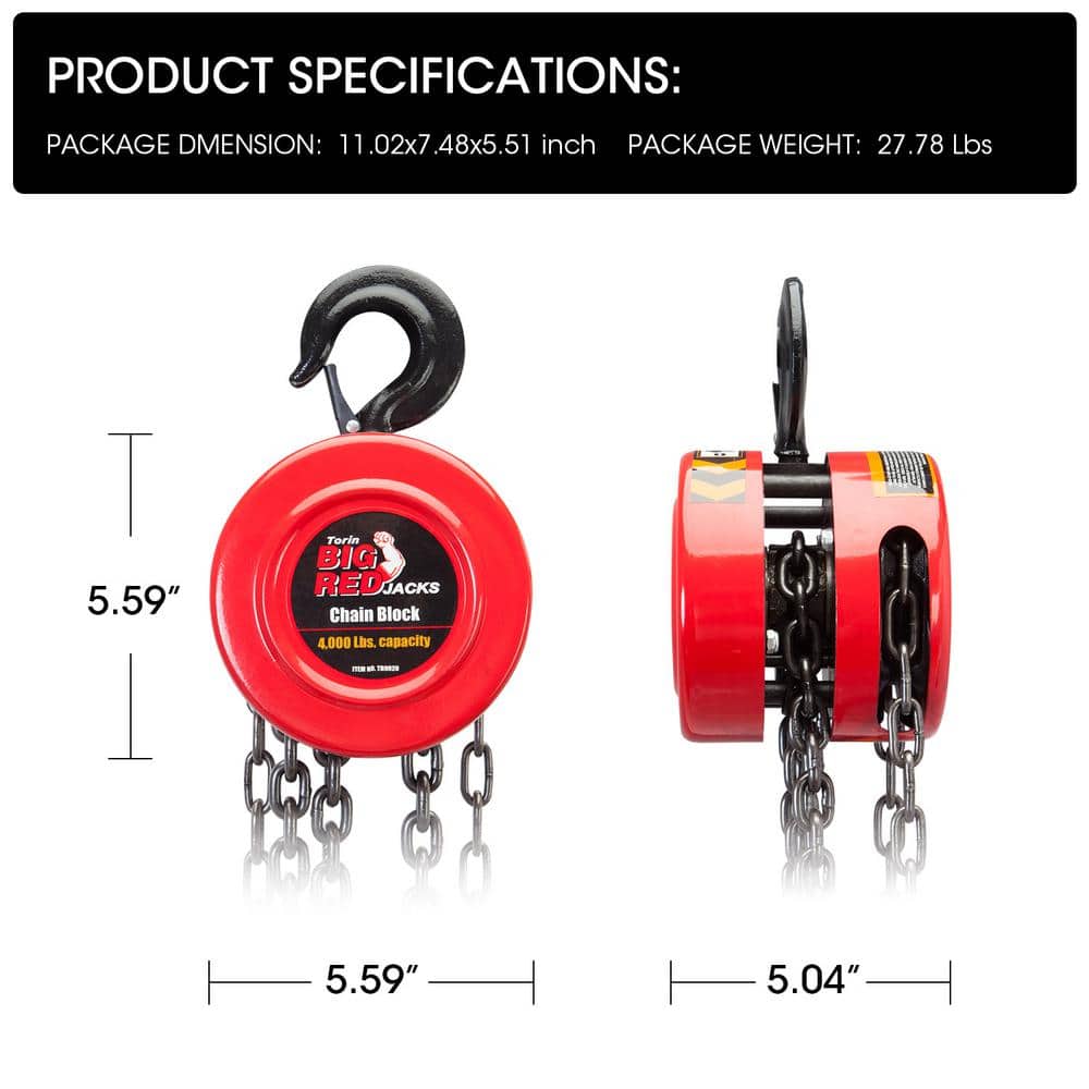 2 Ton Chain Hoist - Hercitys