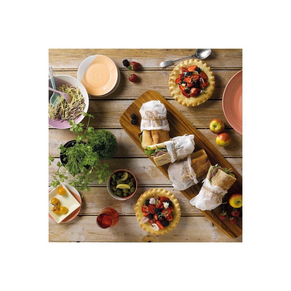 1815 Bright Mixed Colors Salad Plates (Set of 4) - Hercitys