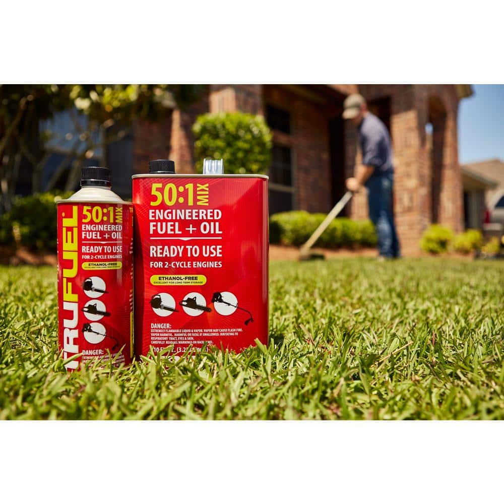 2-Cycle 50:1 Pre-Mixed Fuel and Oil 32 oz. (6-Pack) - Hercitys