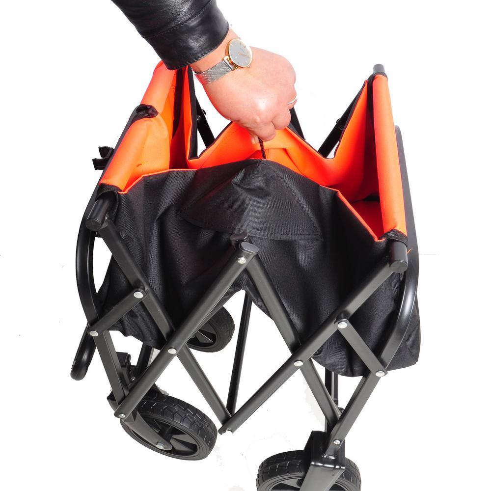 1.5 cu. ft. Steel Garden Cart, Black - Hercitys