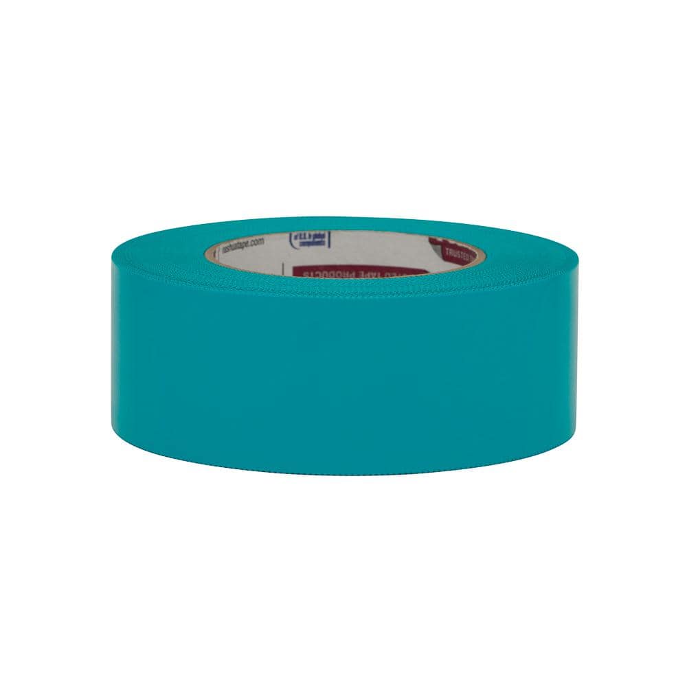 1.89 in. x 54.7 yd. Residue Free Poly Hanging Duct Tape in Teal - Hercitys