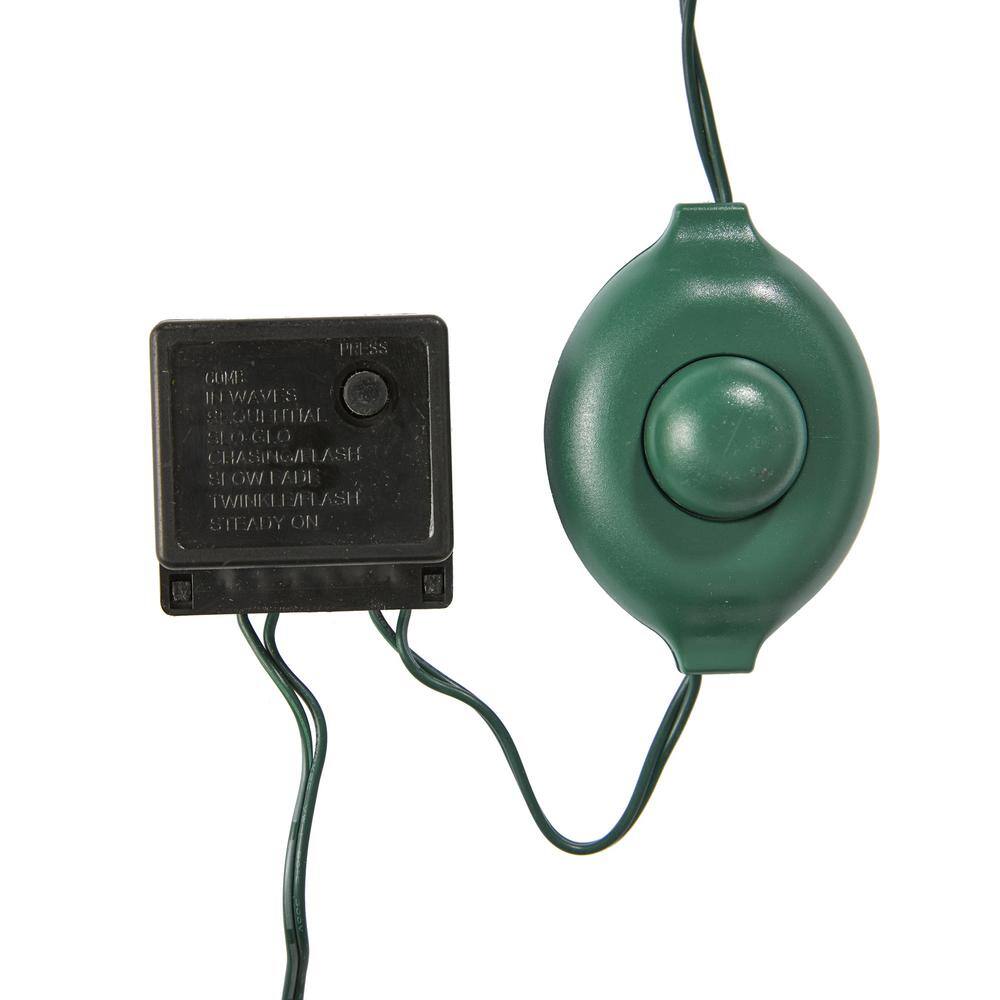 5 ft. Pre-lit Cambridge Fir Artificial Christmas Tree with 300 Clear Warm Multi-Function LED Lights - Hercitys