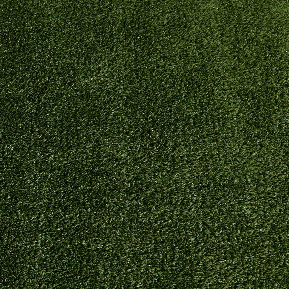 48 oz. Pet Turf 15 ft. Wide x Cut to Length Field Green Artificial Grass - Hercitys