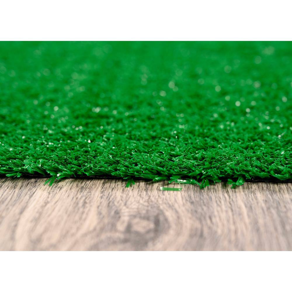 5 ft. x 8 ft. Green Artificial Grass Rug - Hercitys
