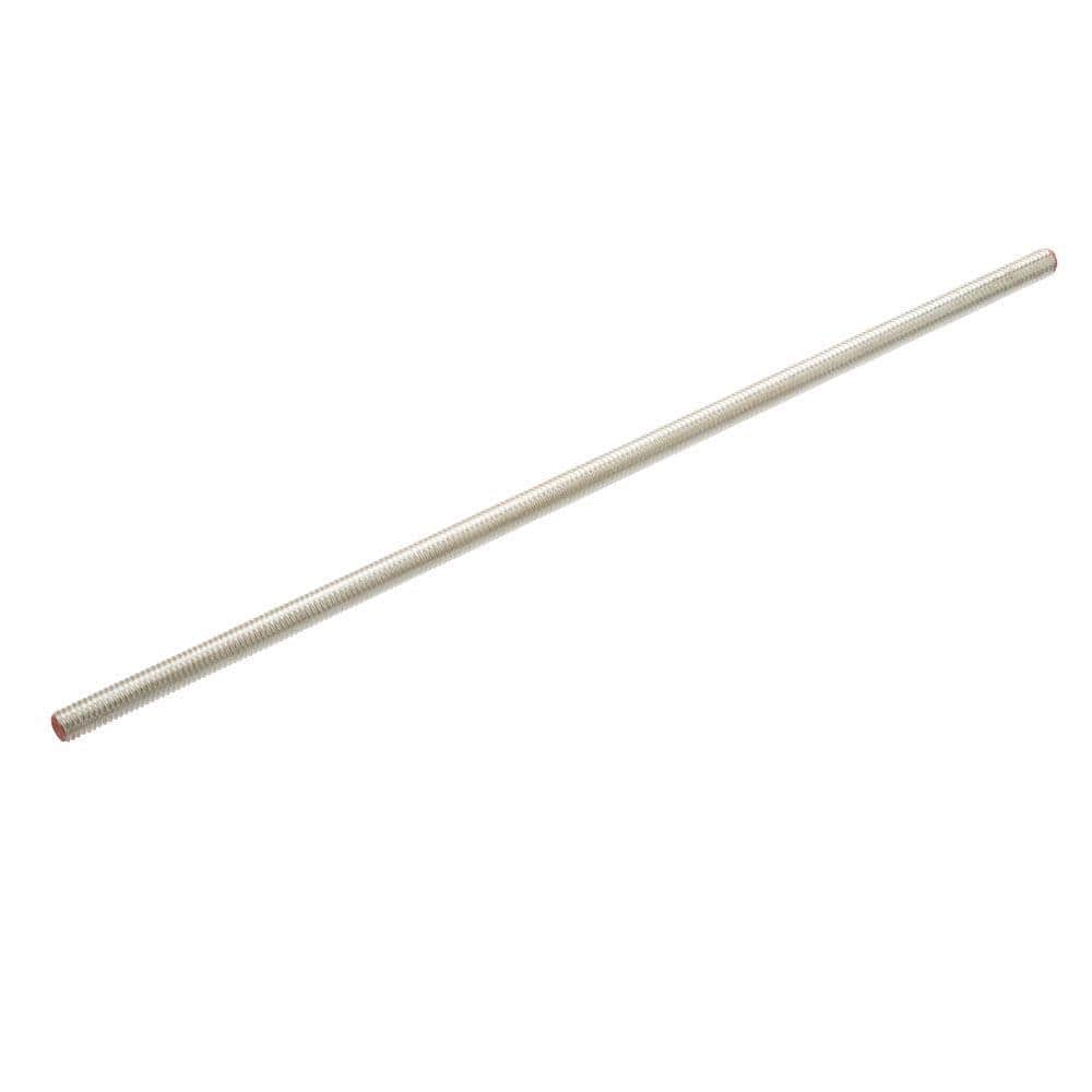 5/8 in. x 10 ft. Hot-Dip Galvanized Steel (Coarse) Threaded Rod - Hercitys