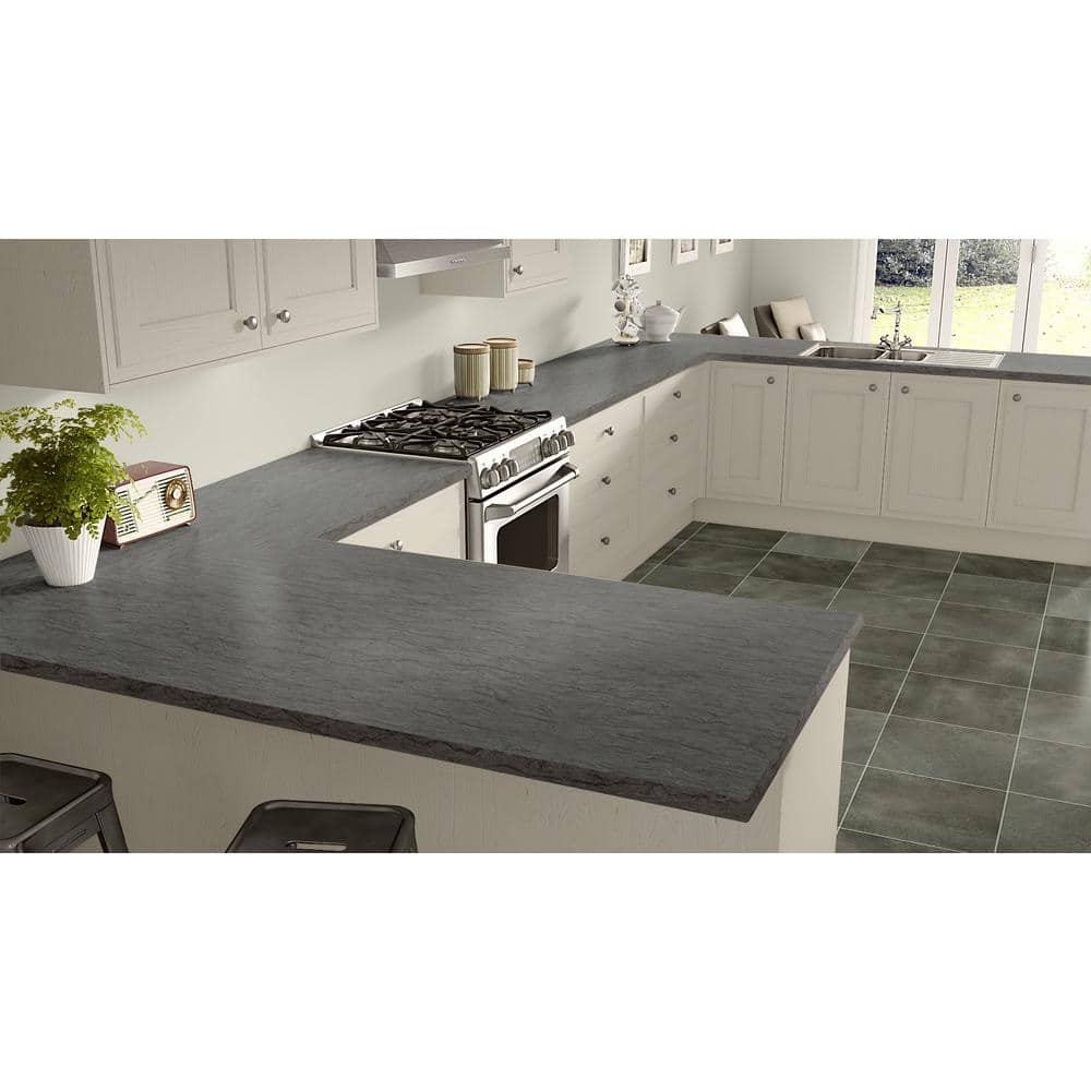 4 ft. x 8 ft. Laminate Sheet in Dusk Cascade with Standard Fine Velvet Texture - Hercitys