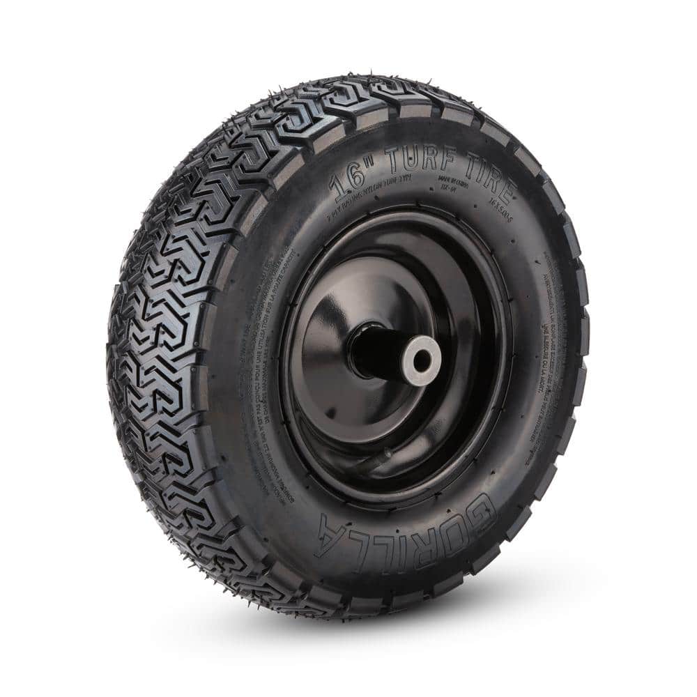16 in. Turf Universal Wheelbarrow Tire - Hercitys