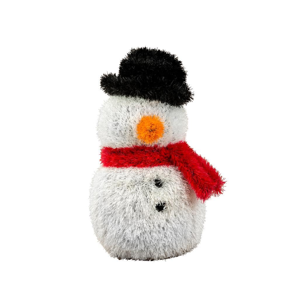 23 in. White Outdoor Holiday Yard Figurine Snowman 1-Piece - Hercitys