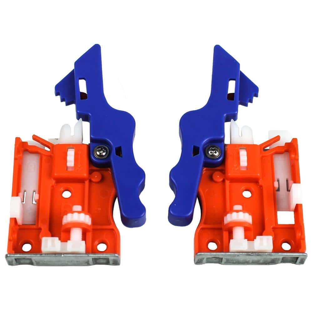 21 in. Soft Close Full Extension Under Mount Cabinet Drawer Slide 100 lbs. 1-Pair (2 Pieces) - Hercitys