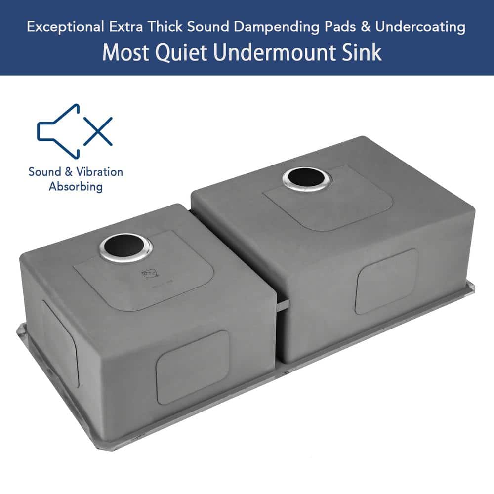 16 Gauge Stainless Steel 18 in. Undermount Bar Sink - Hercitys