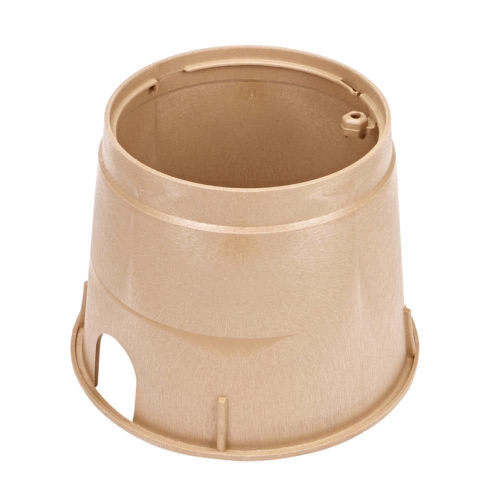 10 in. Round Standard Series Valve Box and Cover, Sand Box, Sand ICV Cover - Hercitys