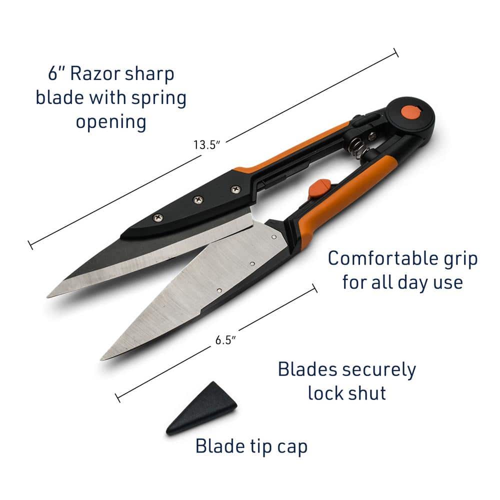 0.75 in. Garden Clippers Hedge Shears-Pruning Shears - Hercitys