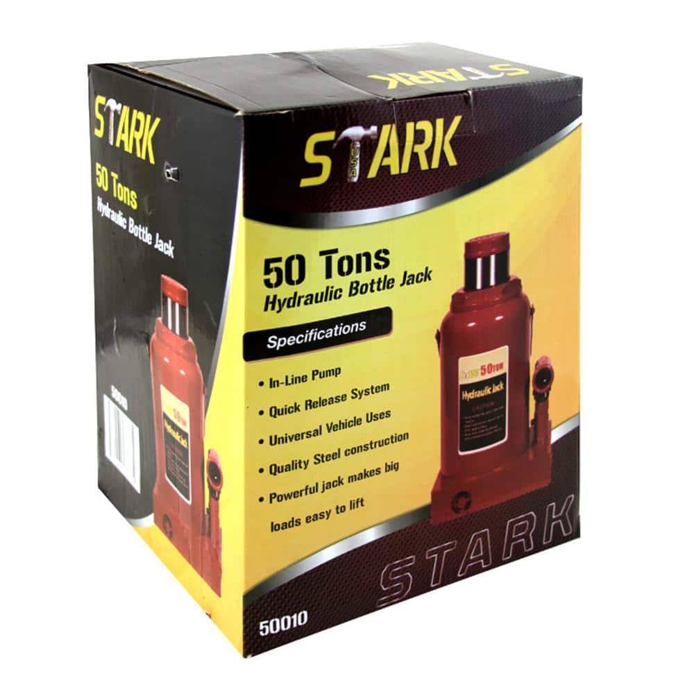 50-Ton Hydraulic Bottle Jack - Hercitys