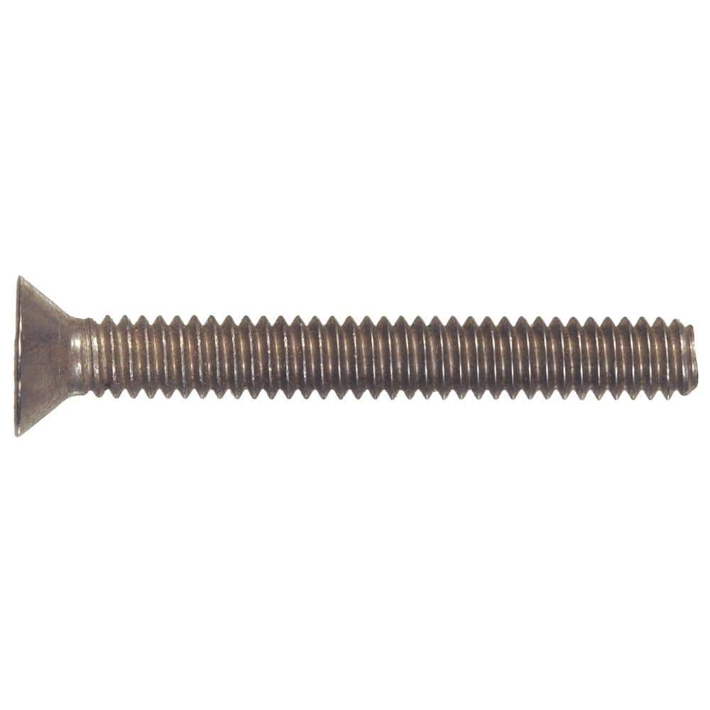 18-8 Stainless Steel Flat Head Phillips Machine Screw #8-32 x 3/4 in. - Hercitys