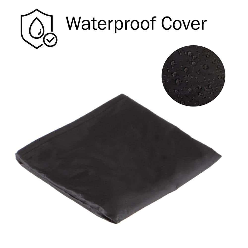 30 in. Round Steel Star and Moon Firepit with Cover - Hercitys