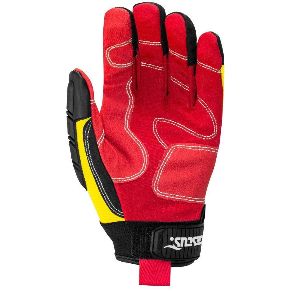 3XL Yellow Tow Grip SC Gloves - Hercitys