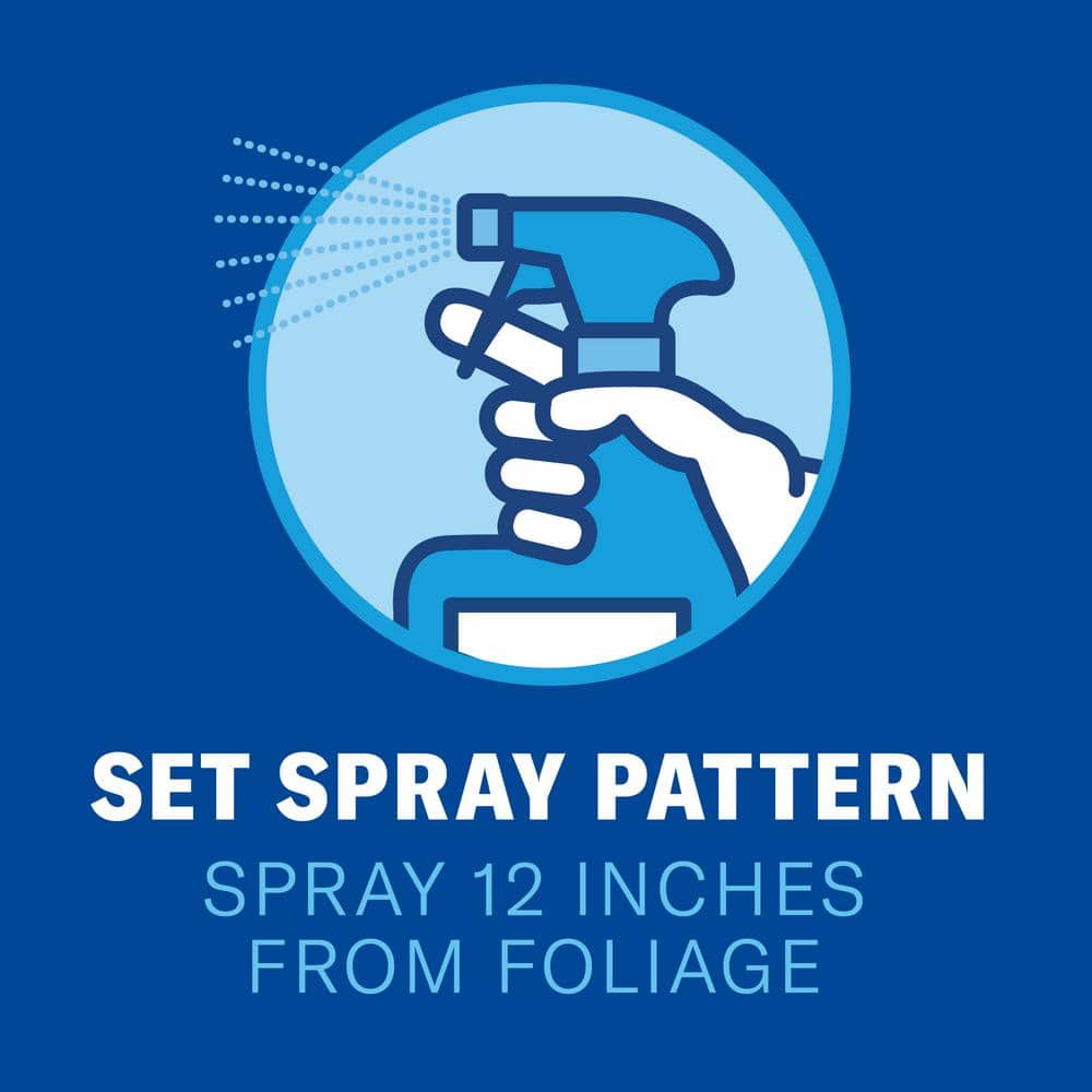 24 oz. Ready-To-Use 3-in-1 Insect Killer, Disease and Mite Control - Hercitys