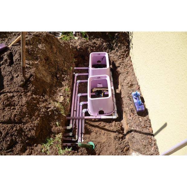 14 in. X 19 in. Rectangular Standard Series Valve Box and Cover, 12 in. Height, Purple Box, Purple Reclaimed Water Cover - Hercitys
