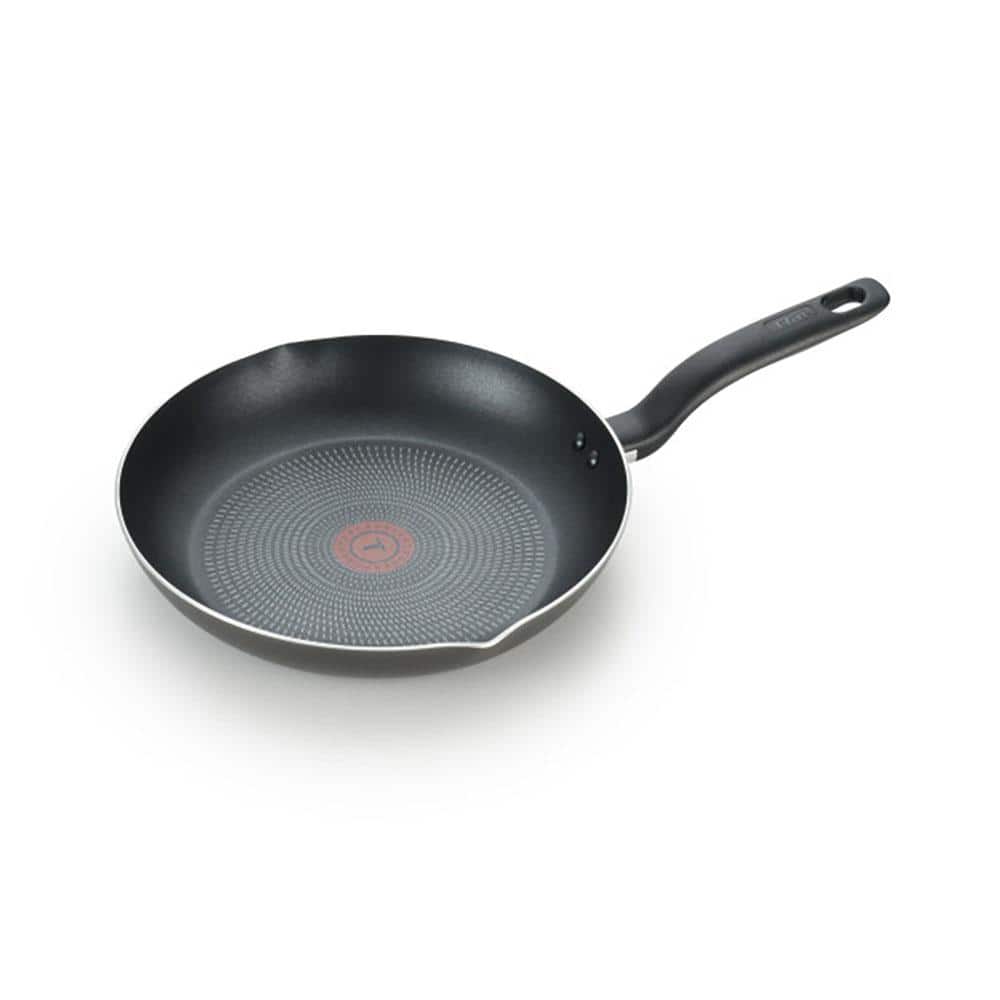 12 In. Aluminum Nonstick Frying Pan in Black - Hercitys