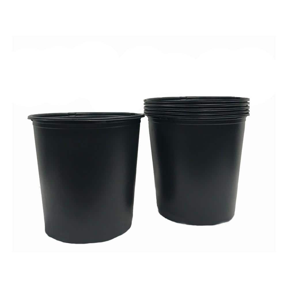 5 Gal. Nursery Pots 4.02 Gal/15.22 l/924 cu in. (6-Pack) - Hercitys