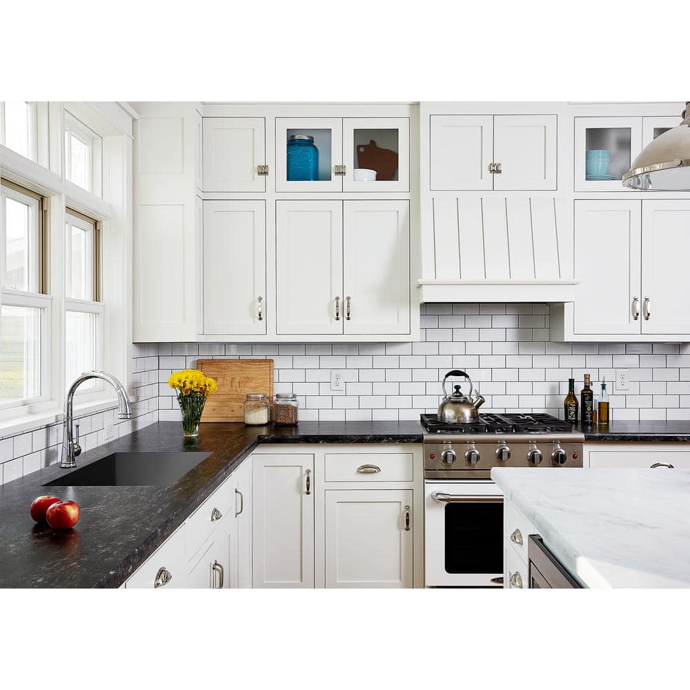 5 ft. x 12 ft. Laminate Sheet in Black Bardiglio with Premiumfx Scovato Finish - Hercitys