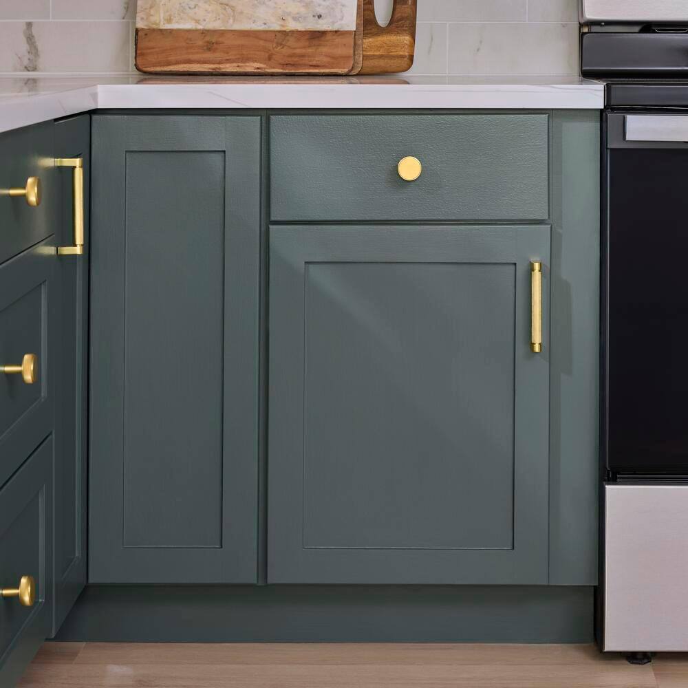 24 in. W x 24 in. D x 34.5 in. H Ready to Assemble Base Kitchen Cabinet in Unfinished with CLICKREADY Technology - Hercitys