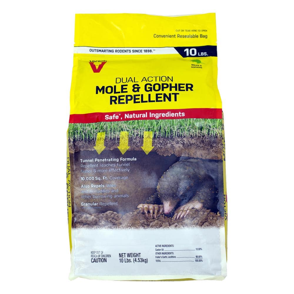 10 lbs. Mole and Gopher Repellent Granules - Hercitys