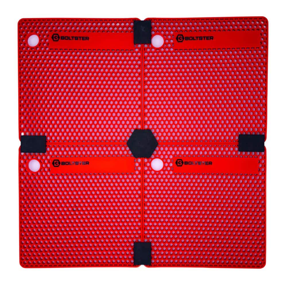 4 Pack Organizer with Modular System Red - Hercitys