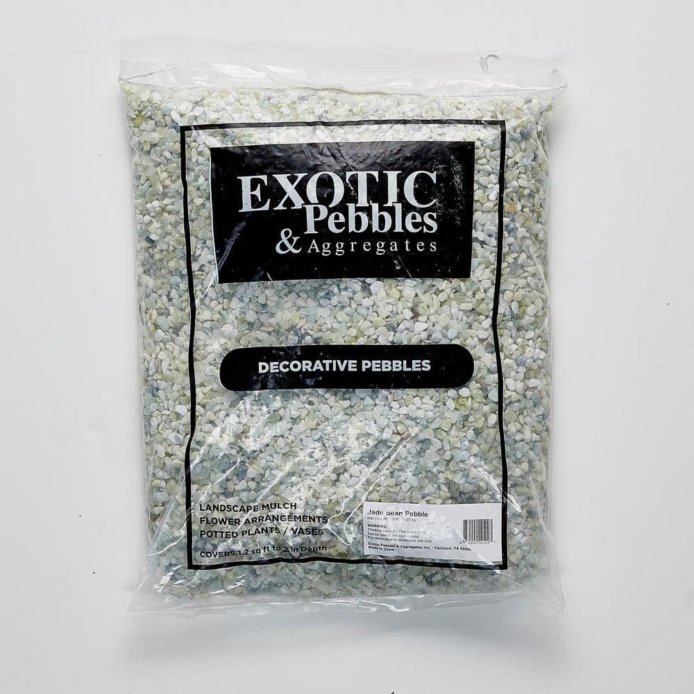 1/5 in. Jade Bean Pebble (20 lbs. Bag) - Hercitys