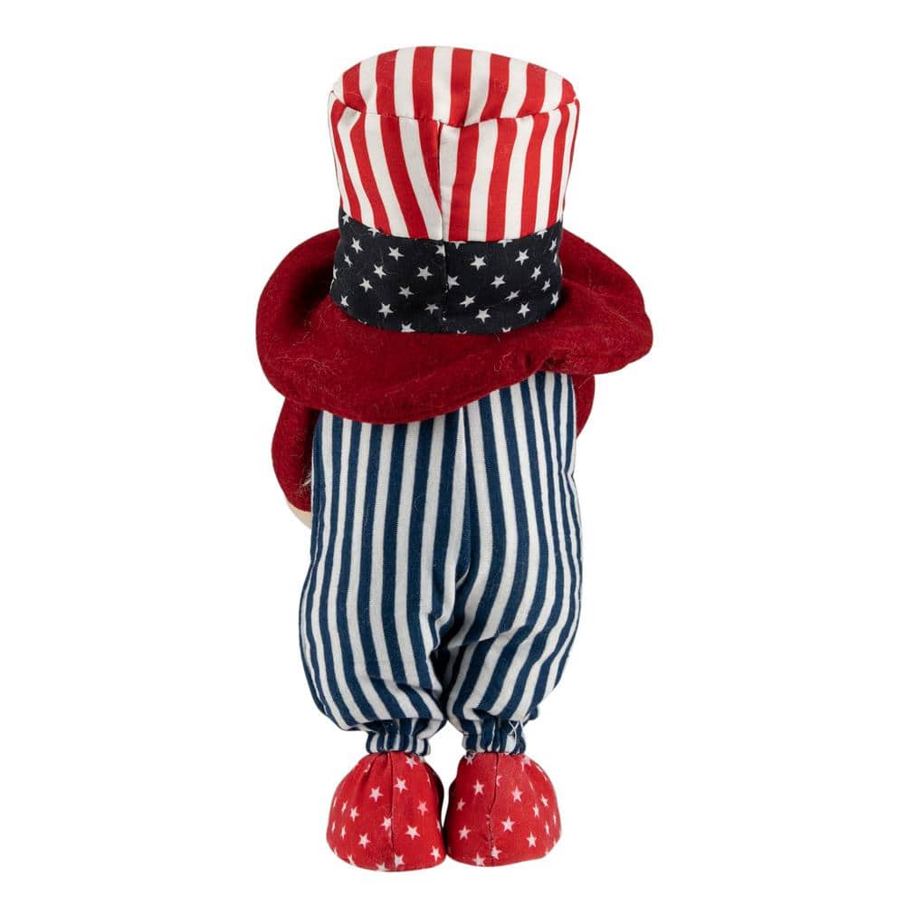 12.25 in. Patriotic Heart 4th of July Americana Gnome - Hercitys