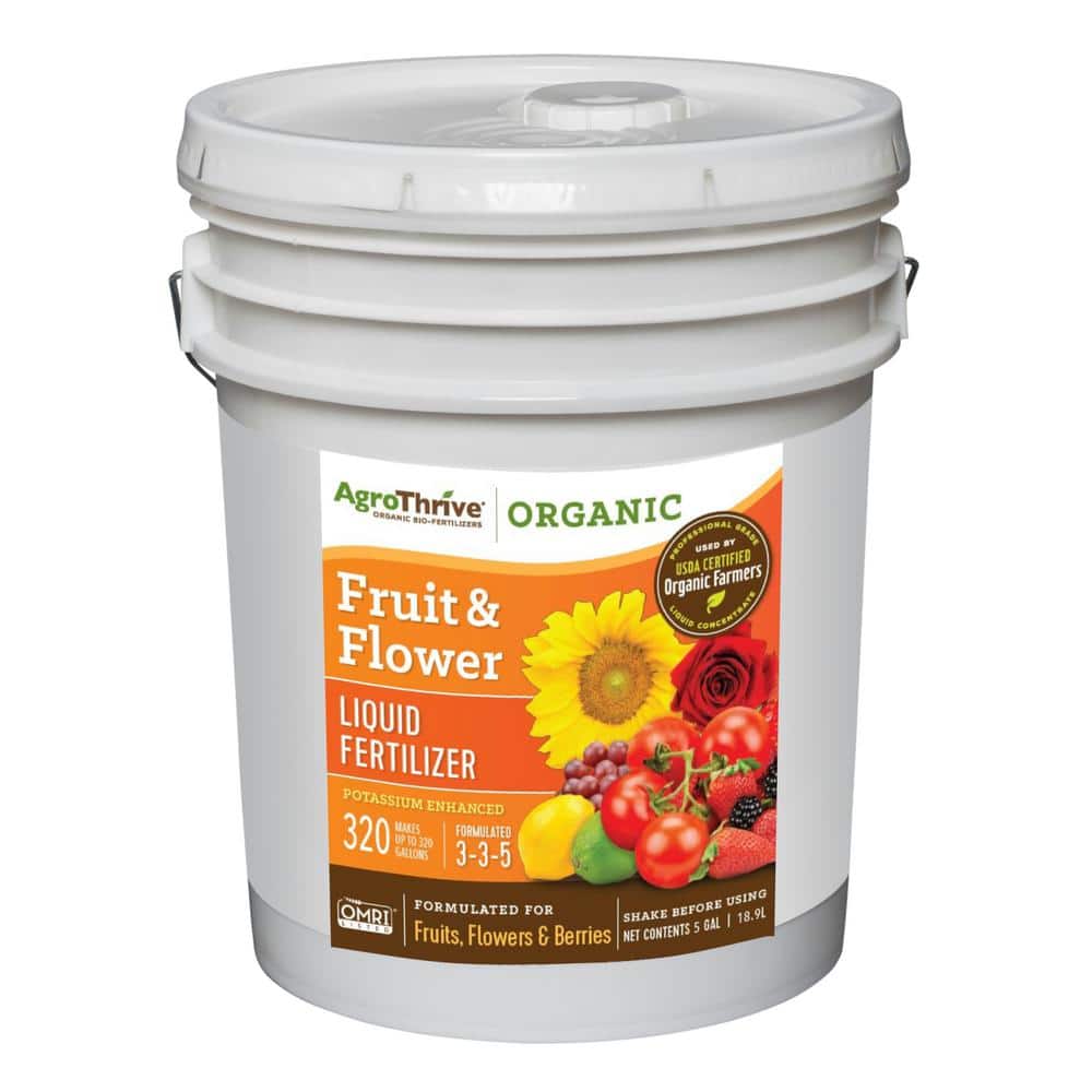 5 Gal. Fruiting and Flowering Organic Liquid Fertilizer - Hercitys