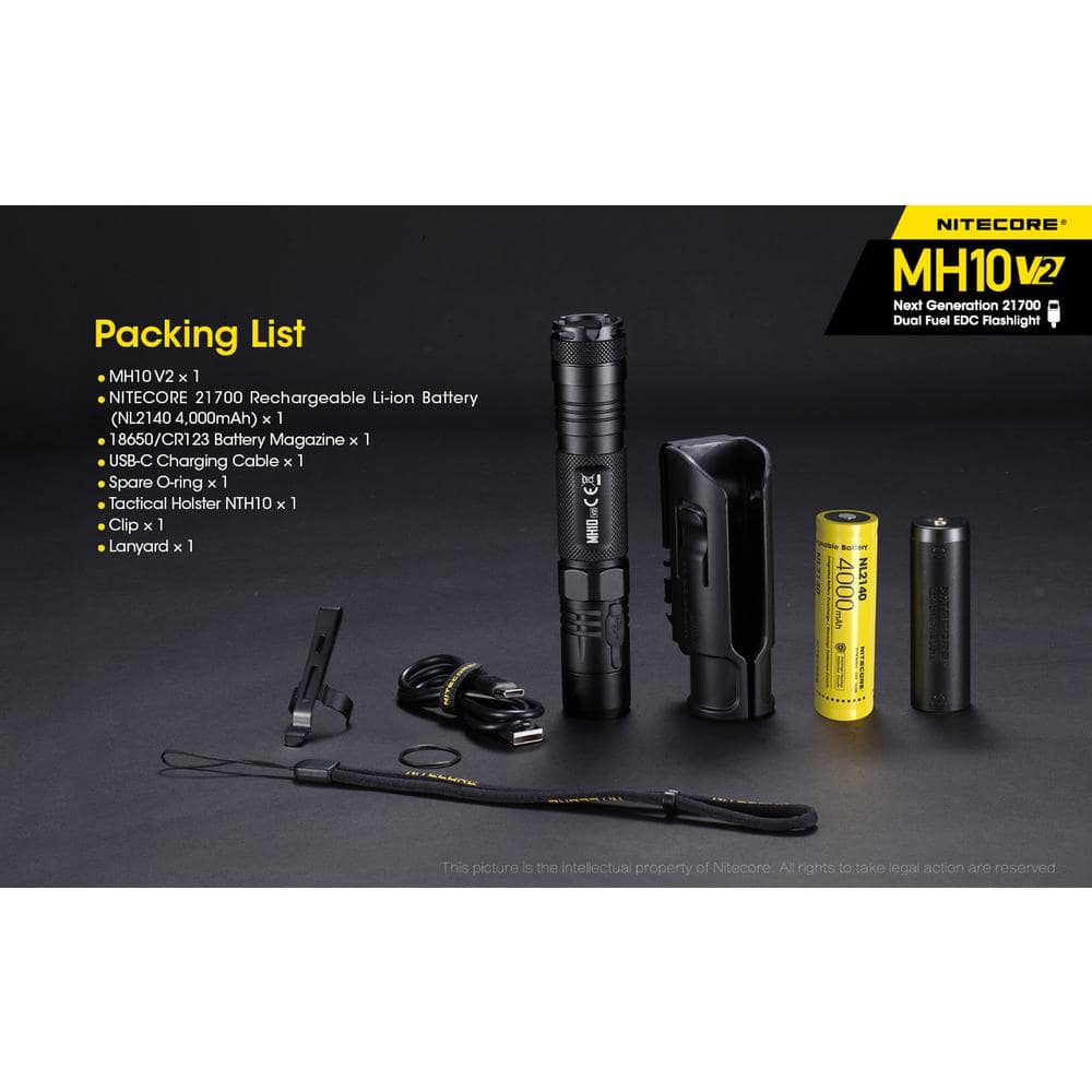 1200 Lumens LED Rechargeable Flashlight - Hercitys