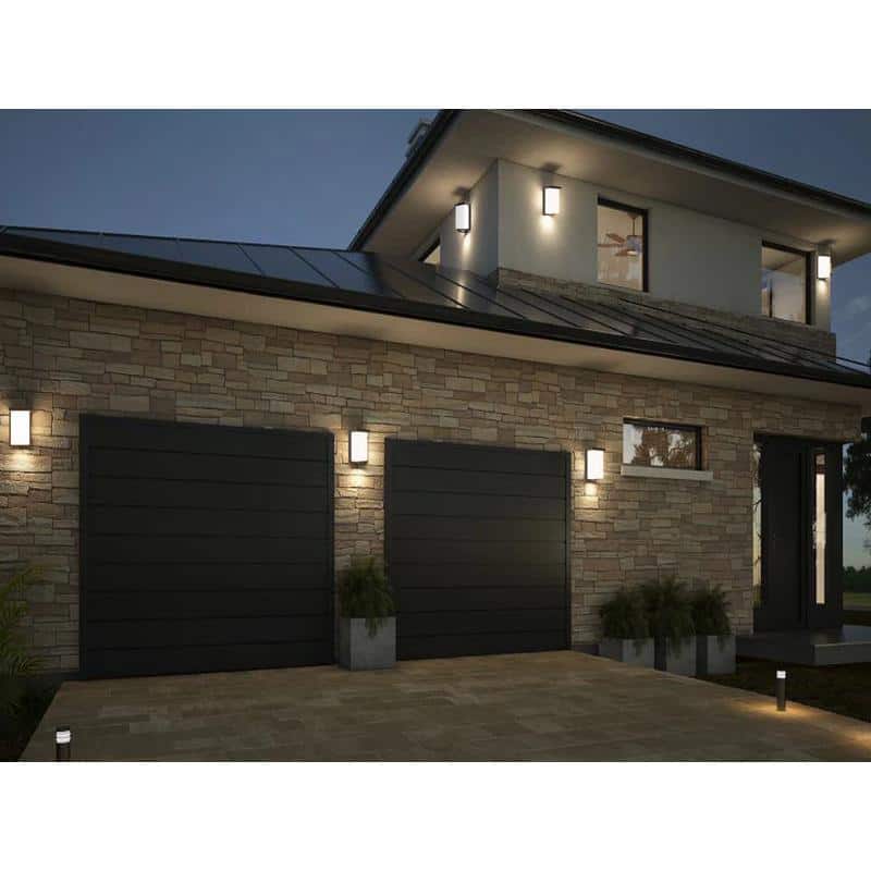 5 in. 22-Watt Radar-Motion Activated White Integrated LED Wall Ceiling Surface Flush Mount Smart Flood Light - Hercitys