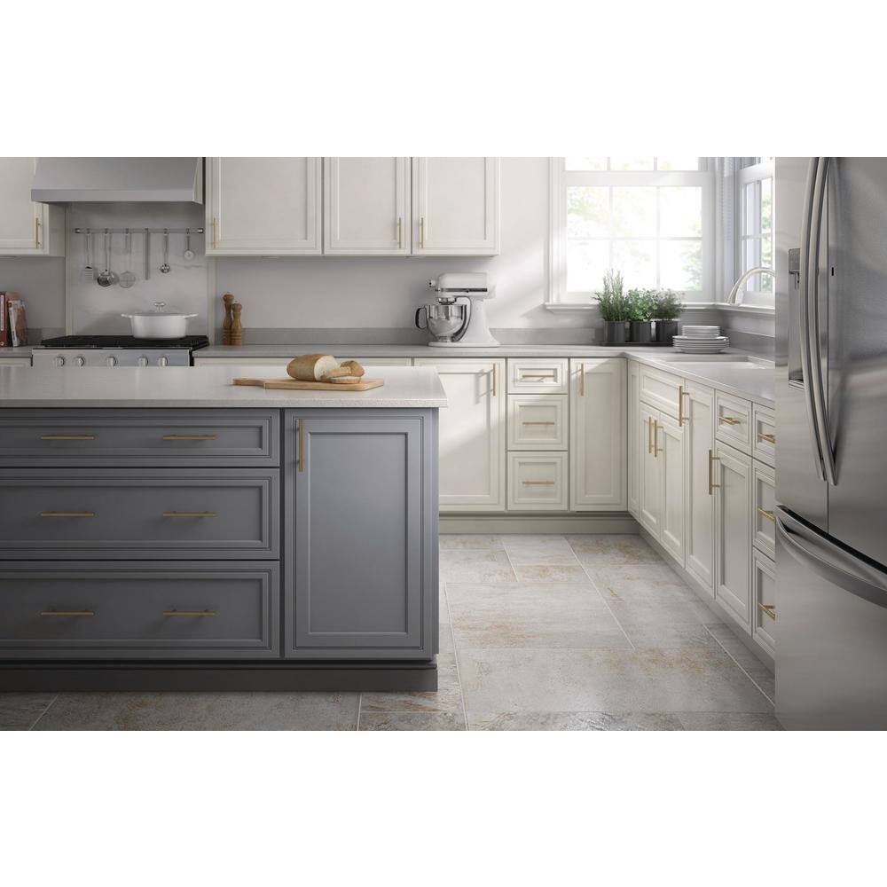 25-Pack Solid Bar 3 in. (76 mm) Modern Champagne Bronze Cabinet Drawer Bar Pulls - Hercitys