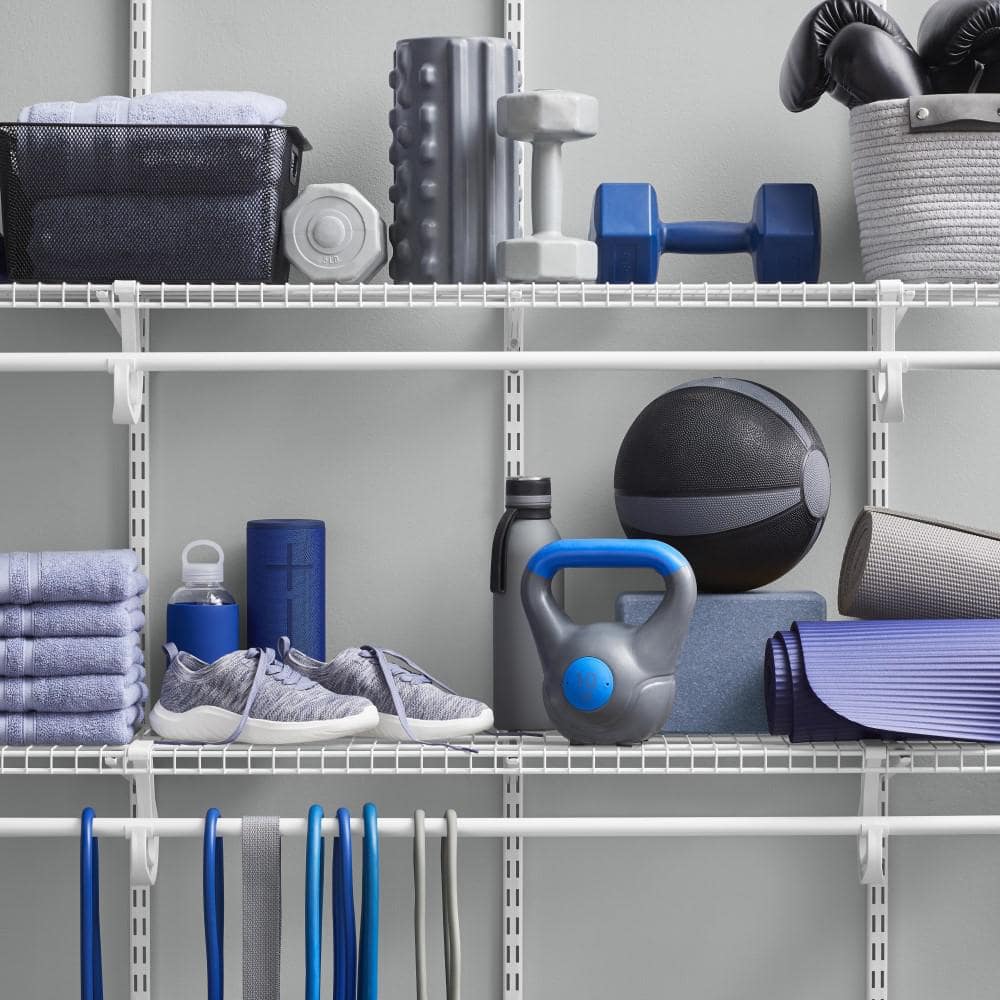 48 in. Regular Duty Metal Vertical Rail-Shelving Hardware - Hercitys