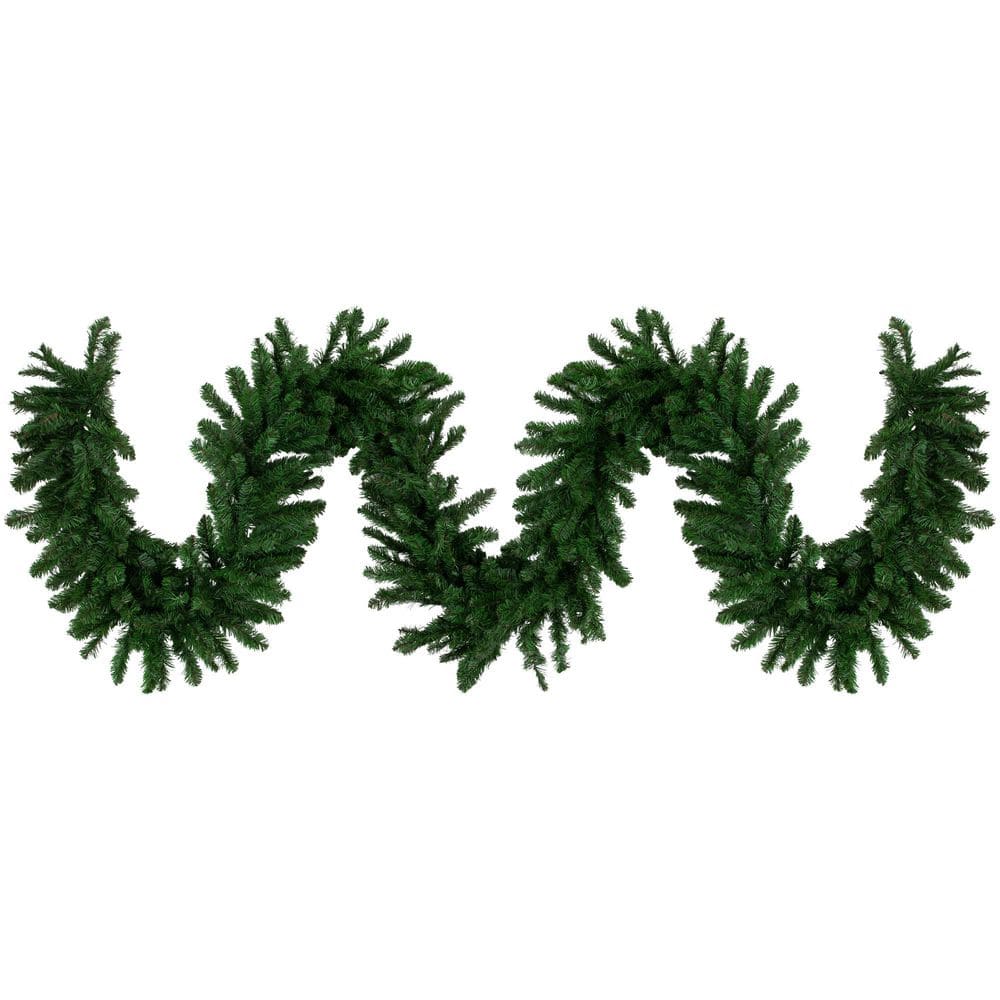 50 ft. x 14 in. Commercial Length 2-Tone Balsam Pine Artificial Garland-Unlit 50 ft. Length - Hercitys