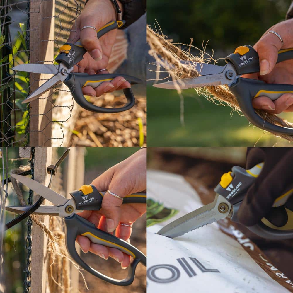 4.75 in. Super Duty 3-in-1 Utility Snip Pruning Shears - Hercitys