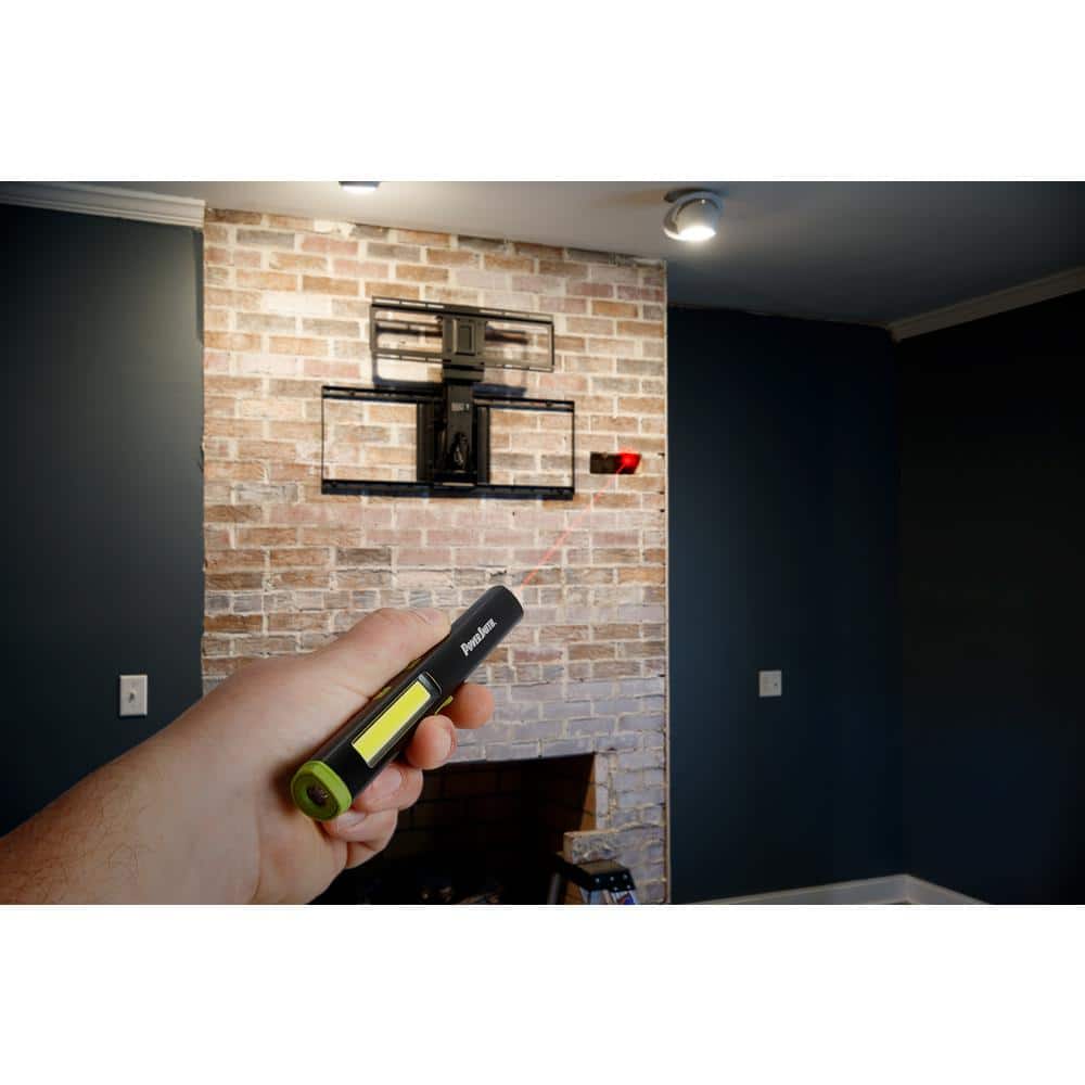 450/140 Lumen Rechargeable LED Inspection Pen Light with Flood, Spot, UV Light & Red Laser Pointer, Magnetic Pocket Clip - Hercitys