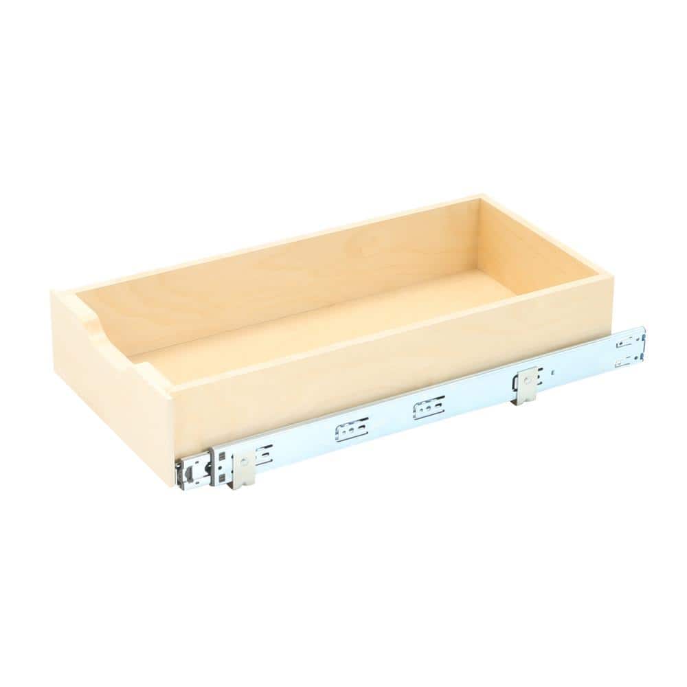 5 in H x 11.78 in. W x 22 in D Soft-Close Wood Drawer Box Pull-Out Cabinet Organizer - Hercitys