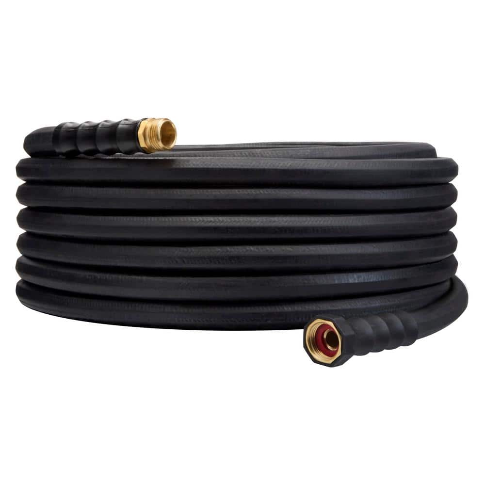 5/8 in. x 50 ft. Heavy-Duty Rubber Water Hose - Hercitys
