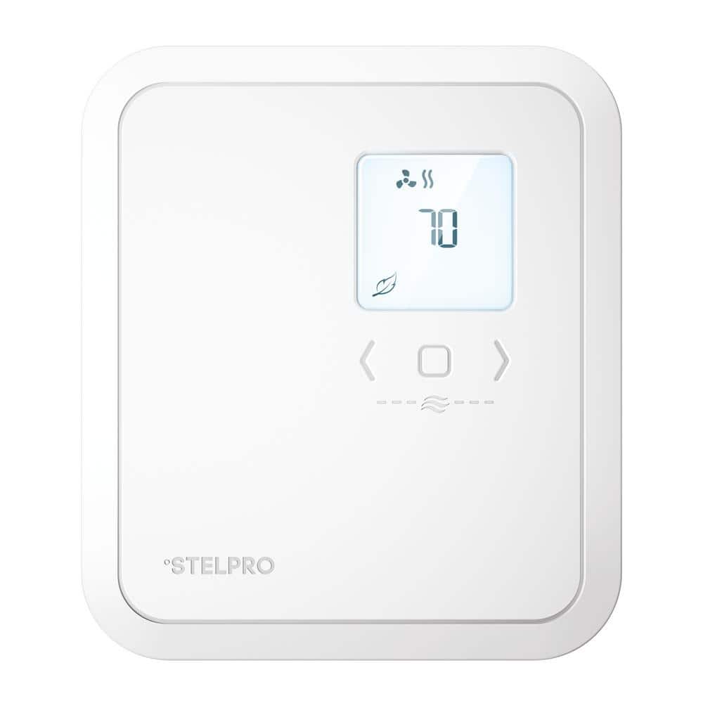 120/208/240-Volt 1250/2160/2500-Watt Non-Programmable Electronic Thermostats in White for Fan Heaters - Hercitys