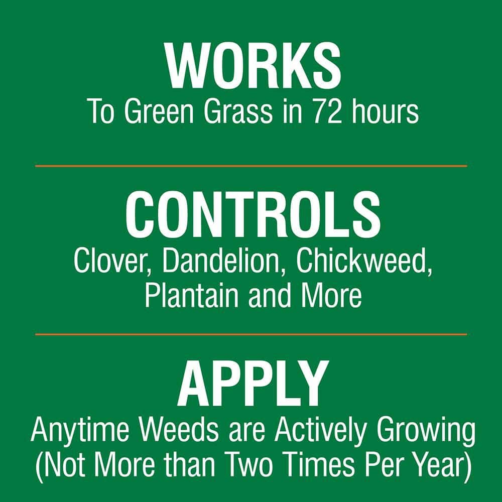 14.6 lbs. 5,000 sq. ft. Weed & Feed Weed Killer Plus Lawn Fertilizer - Hercitys