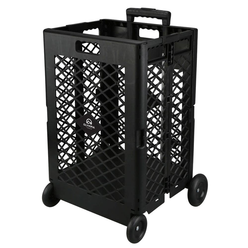 17 in. W Mesh Rolling Utility Cart - Hercitys
