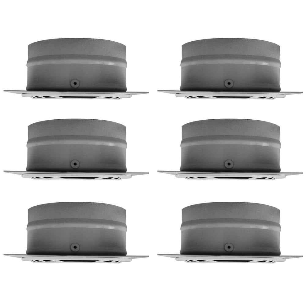 4 in. Bathroom Soffit Vent in White - Hercitys