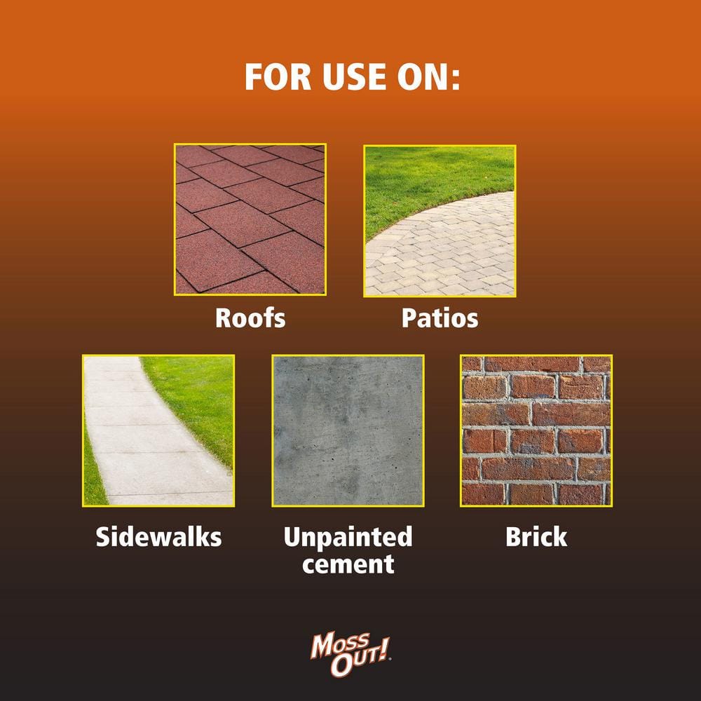 54 oz. 1,000 sq. ft. Roof and Walkway Moss Killer Concentrate - Hercitys