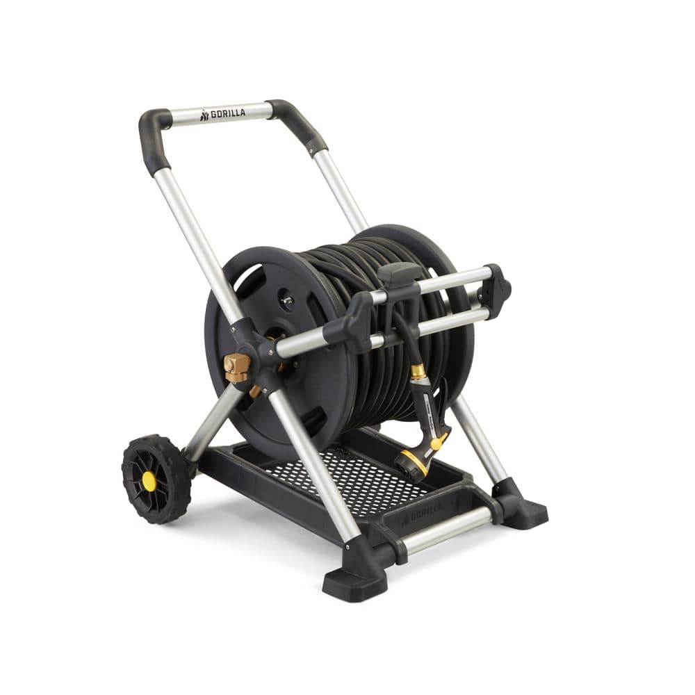 200 ft. Aluminum Zero Rust Premium Mobile Hose Reel - Hercitys