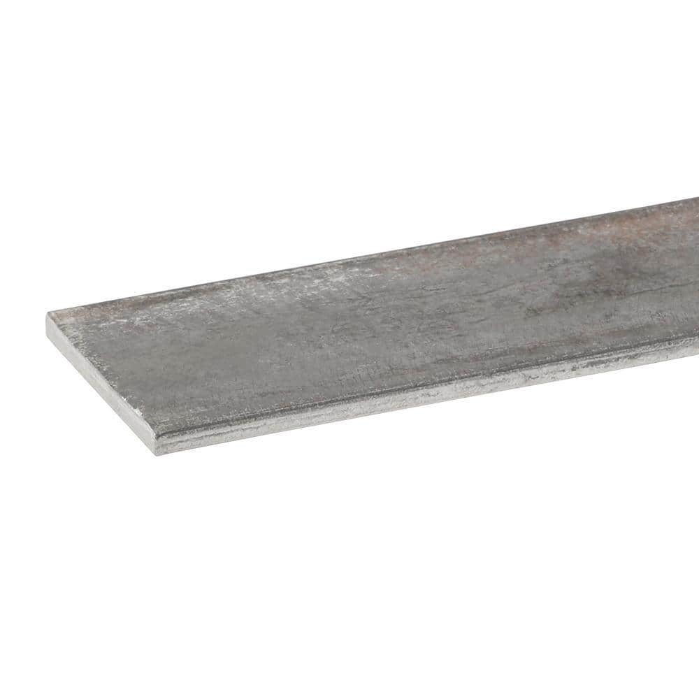 1-1/4 in. x 6 ft. – 1/8 in. Thick Plain Steel Flat Bar - Hercitys