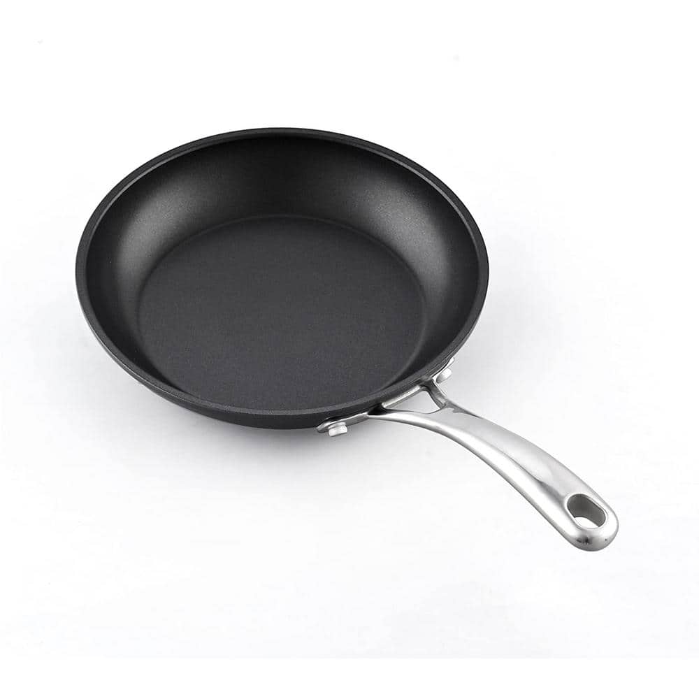 12 in./30 cm Nonstick Hard Anodized Aluminum Frying Pan - Hercitys